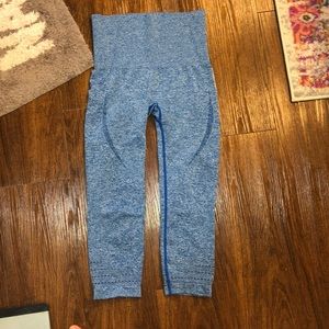 Gymshark blueberry marl seamless 7/8 legging!